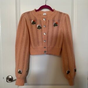 ARITZIA x WILFRED x LE FOU - Floral Cardigan, Small